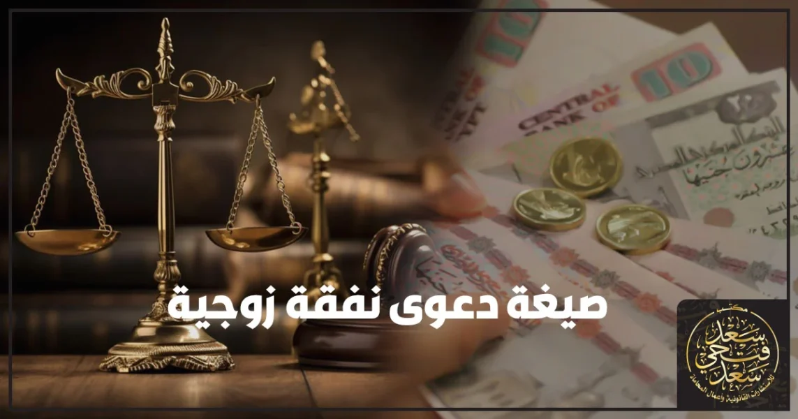 صيغة دعوى نفقة زوجية في مصر مع توضيح الأوراق المطلوبة وخطوات رفع الدعوى أمام محكمة الأسرة.