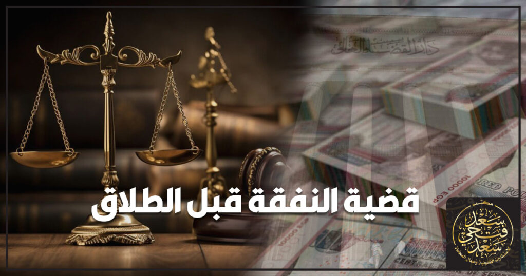 قضية النفقة قبل الطلاق