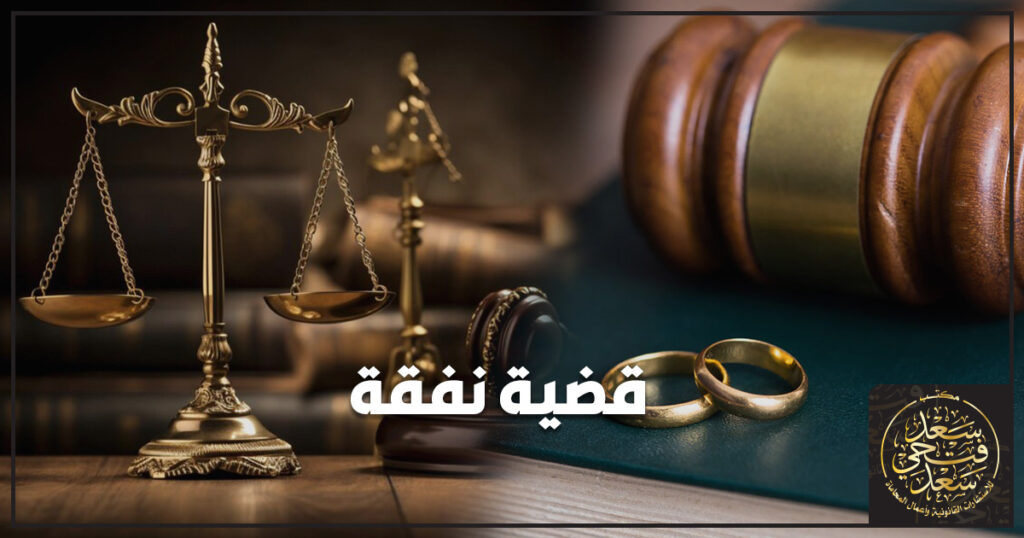 قضية نفقة