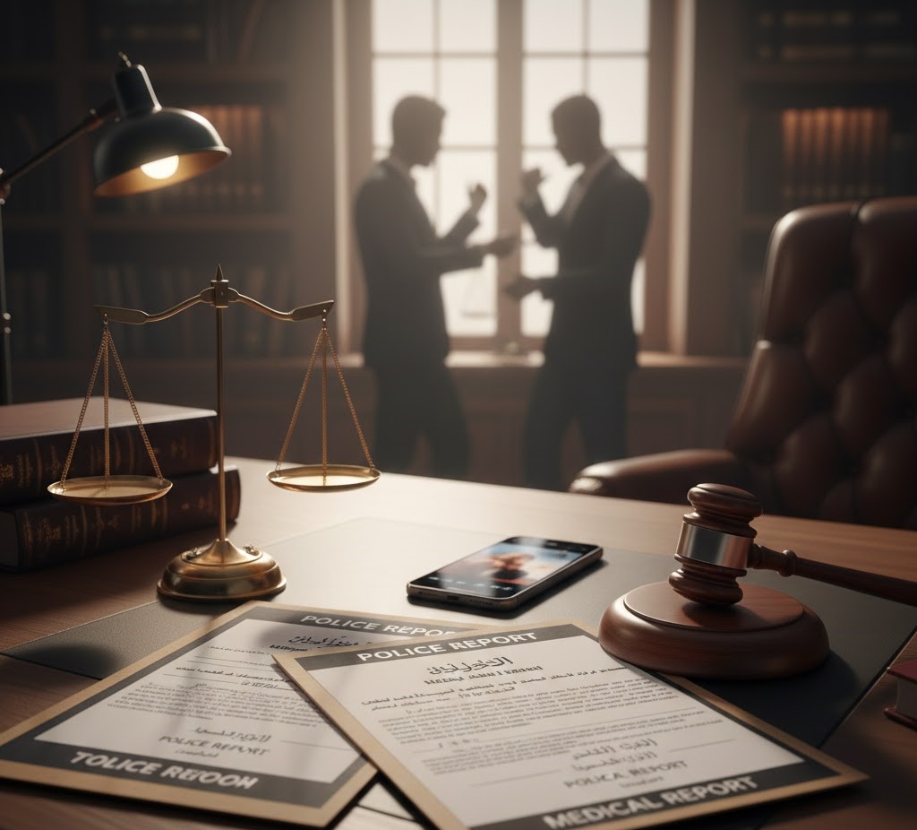 المستندات والأدلة المطلوبة لإثبات جنحة الضرب