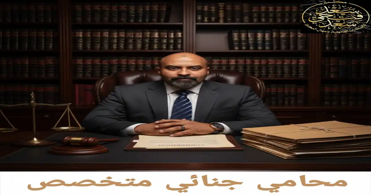 محامي جنائي متخصص: للدفاع والحماية الجنائية