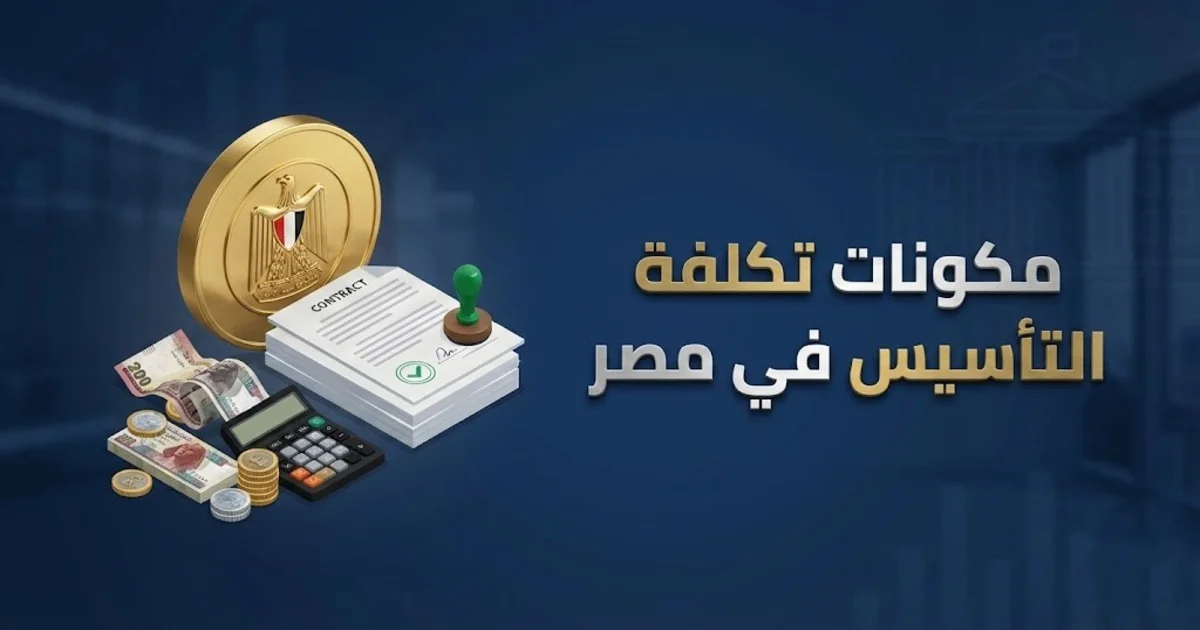 مكونات تكلفة التأسيس في مصر دليل مبسط يوضح بنود المصروفات والرسوم الرسمية وتكاليف الخدمات المطلوبة لتأسيس شركة بدون مفاجآت