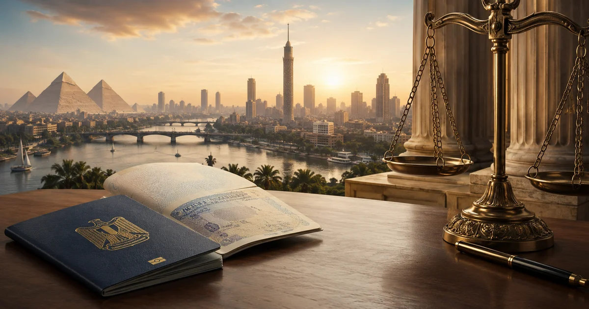 الإقامة في مصر والقواعد القانونية المنظمة لدخول وإقامة الأجانب