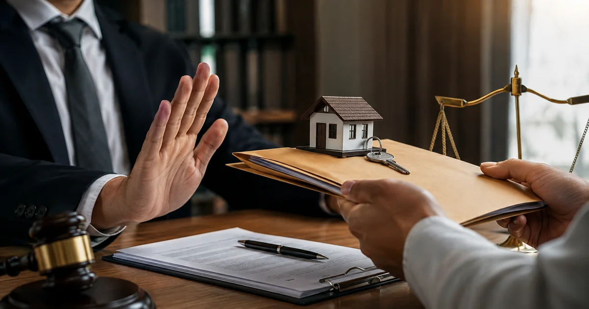 شخص يمتنع عن تسليم مستندات وعقار موروث مع ظهور ميزان العدالة ضمن نزاع على الميراث