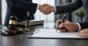 توقيع عقد تعديل شركة التضامن لتعيين مدير جديد وتحديث بيانات الإدارة