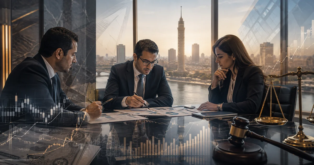 مراجعة قانونية لمعاملات سوق رأس المال والاستثمار في مصر