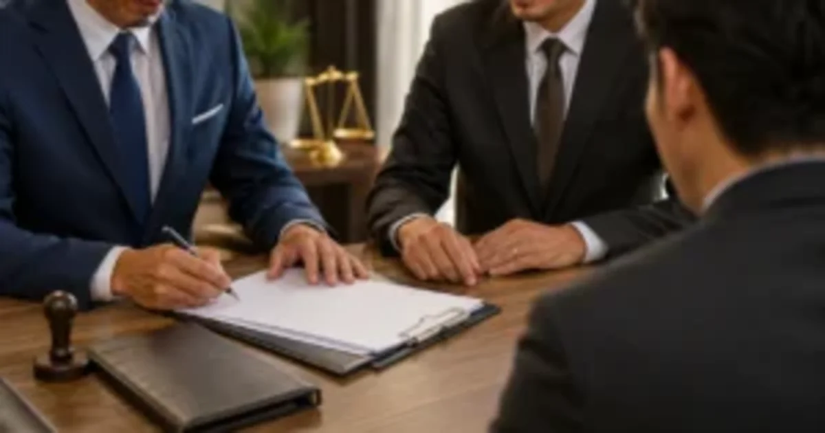 اجتماع شركاء ومحامٍ لمراجعة قرار تغيير مدير شركة التضامن وعقد التعديل