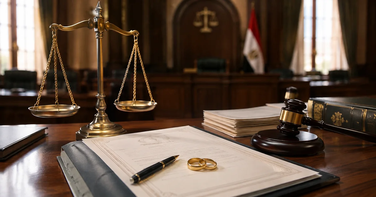 مستندات زواج وخاتما زواج وميزان عدالة توضح منازعة الصداق في دعوى الخلع