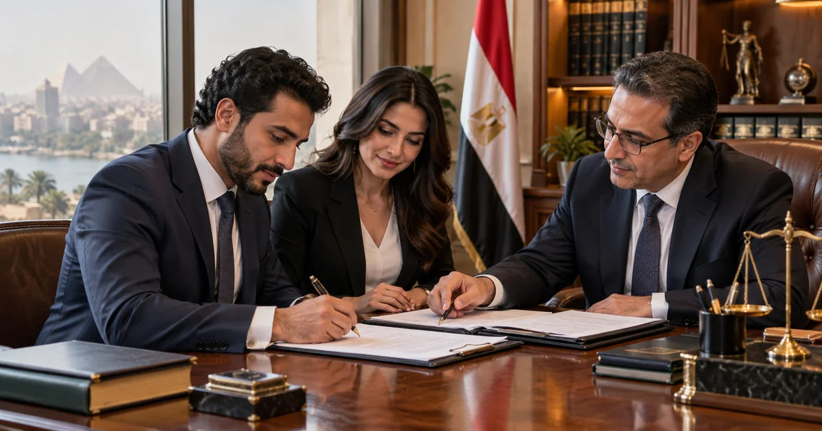 مراجعة وتوقيع نموذج عقد شركة توصية بسيطة مع تحديد بيانات الشركاء والإدارة وحق التوقيع.