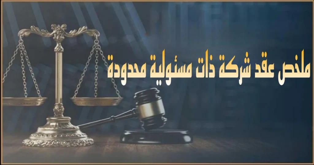 صورة بارزة بعنوان ملخص عقد شركة ذات مسئولية محدودة في مصر