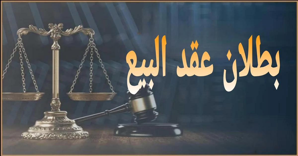 بطلان عقد البيع في مصر شرح الأسباب القانونية والفرق بين البطلان المطلق والنسبي وآثار البطلان على رد الثمن والمبيع وخطوات رفع الدعوى