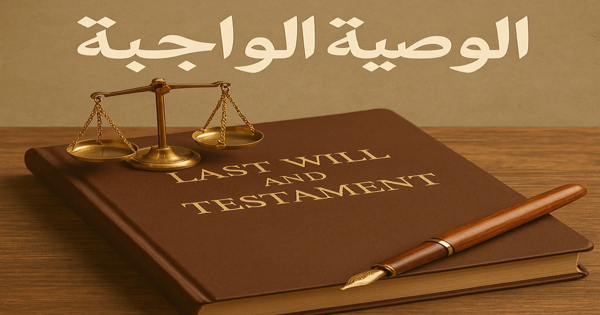 الوصية الواجبة في مصر من يستحقها وكيف تُحسب وإجراءات المطالبة خطوة بخطوة