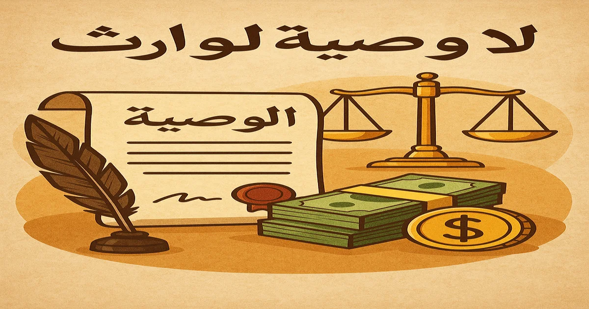 لا وصية لوارث في مصر متى تصح الوصية للوارث وما حدود الثلث وفق القانون 