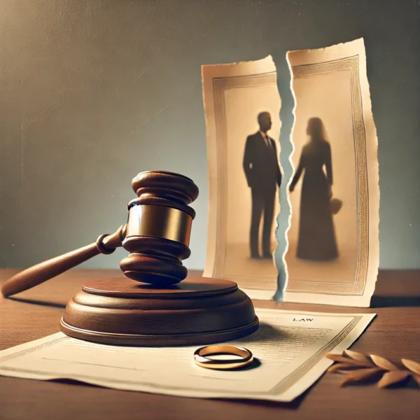 حقوق الزوجة بعد الطلاق مع أطفال مشهد انفصال الزوجين رسميًا بعد الطلاق مع شرح حقوق الزوجة بعد الطلاق وإجراءات محكمة الأسرة في مصر