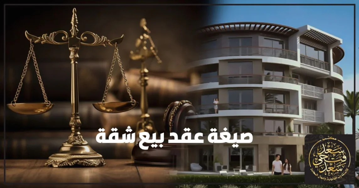 صيغة عقد بيع شقة نهائي في مصر توضح البنود الأساسية لحماية المشتري قبل التوقيع والتسجيل.