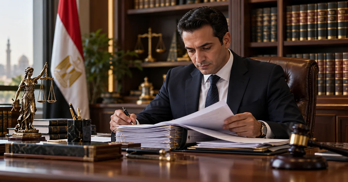 محامي نقض في مصر يراجع الحكم وأوراق الدعوى لتحديد أسباب الطعن القانونية