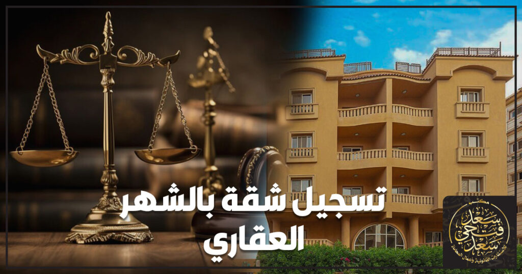 تسجيل شقة بالشهر العقاري