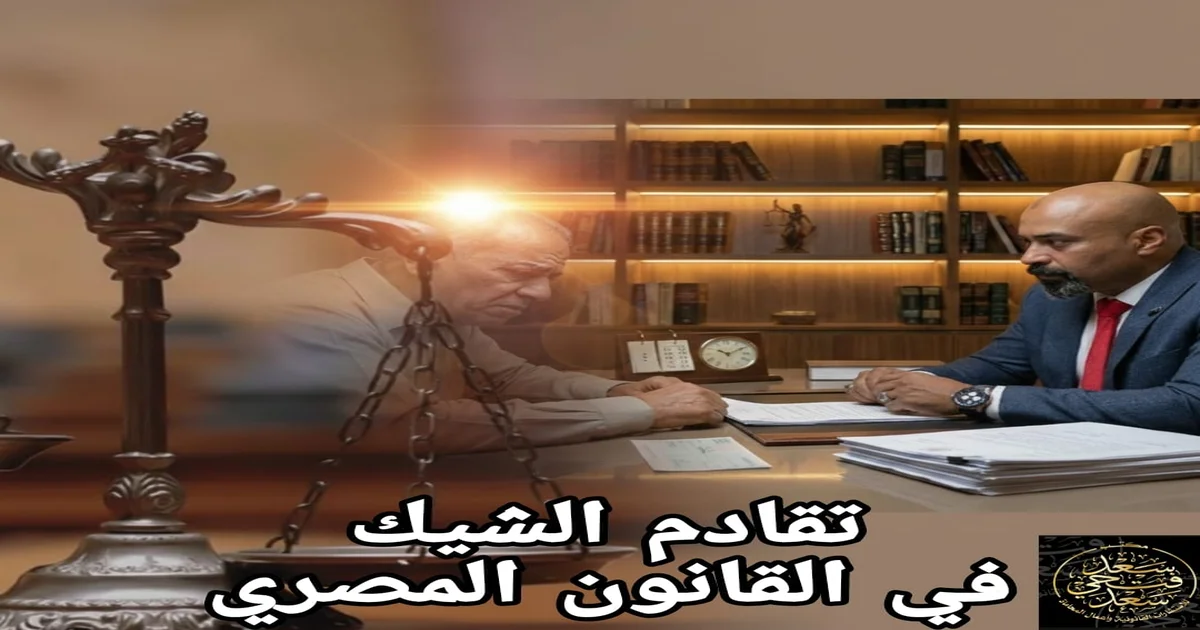 تقادم الشيك في القانون المصري مع توضيح مدة سقوط الحق في المطالبة وقواعد انقضاء جنحة الشيك وفق الإجراءات القانونية.