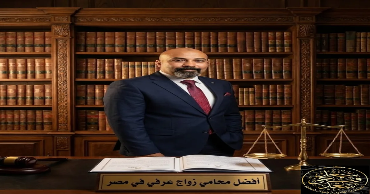 أفضل محامي زواج عرفي في مصر مع توضيح إجراءات إثبات الزواج العرفي وحماية حقوق الزوجة والأبناء وفق القانون المصري.