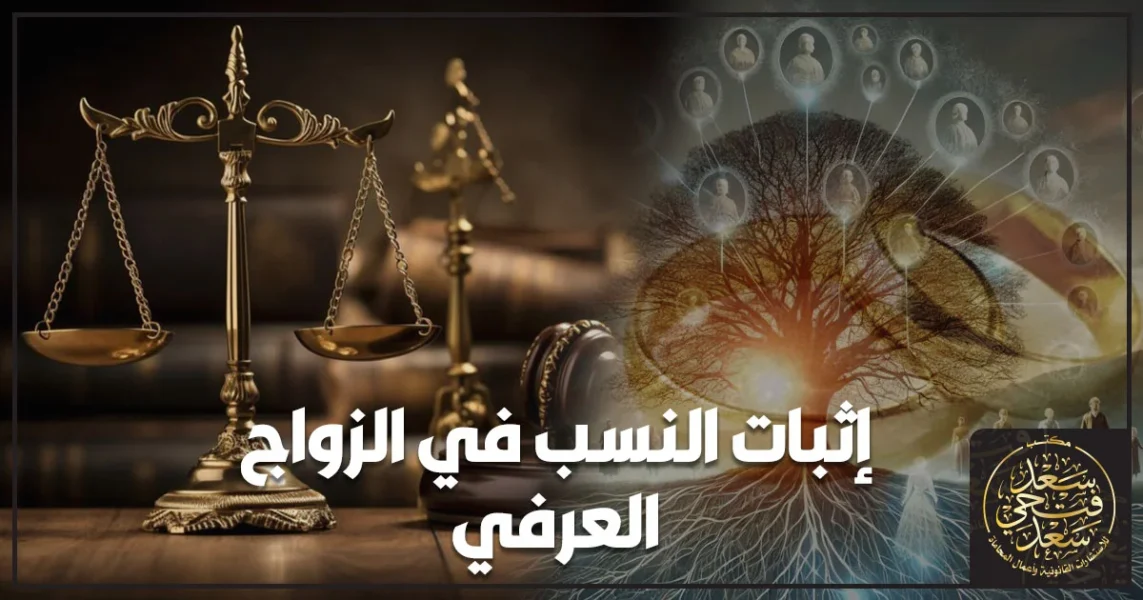إثبات النسب في الزواج العرفي وحماية حق الطفل في الاسم والنفقة والرعاية أمام محكمة الأسرة.
