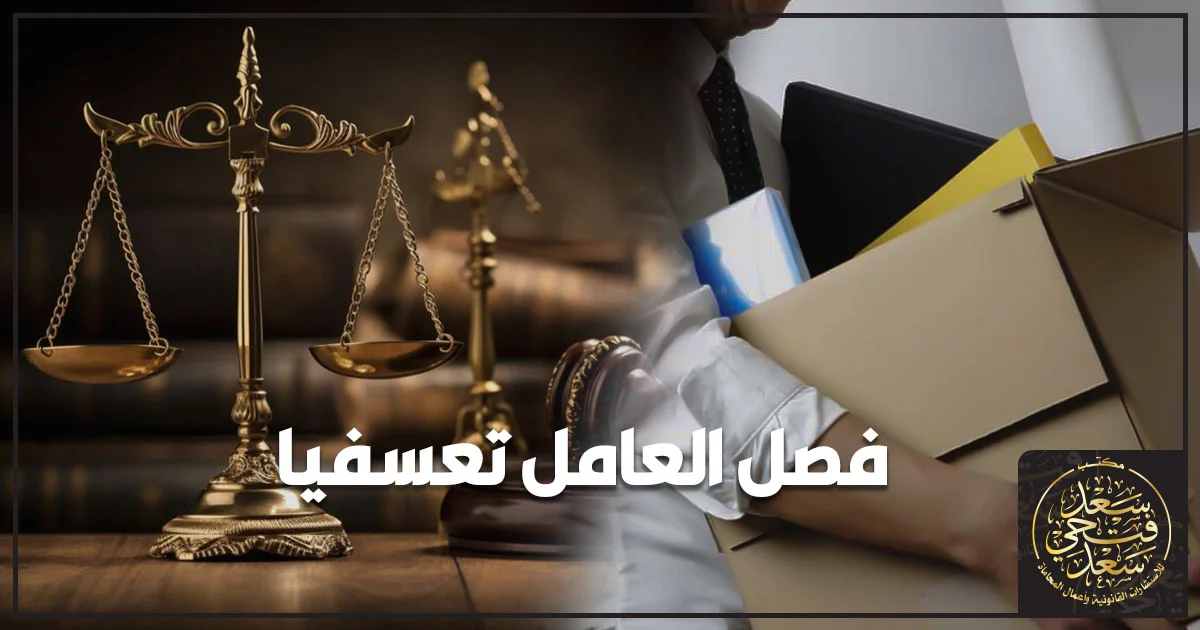 فصل العامل تعسفيًا في قانون العمل المصري وحقوق العامل بعد إنهاء الخدمة
