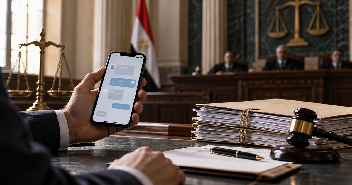 أثر بطلان الإعلان الإلكتروني على الحكم الغيابي والتكليف بالحضور أمام المحكمة