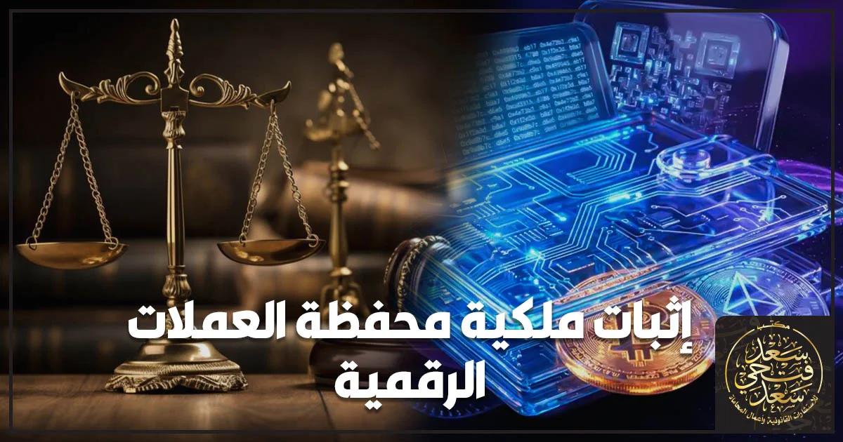 إثبات ملكية محفظة العملات الرقمية في القانون المصري