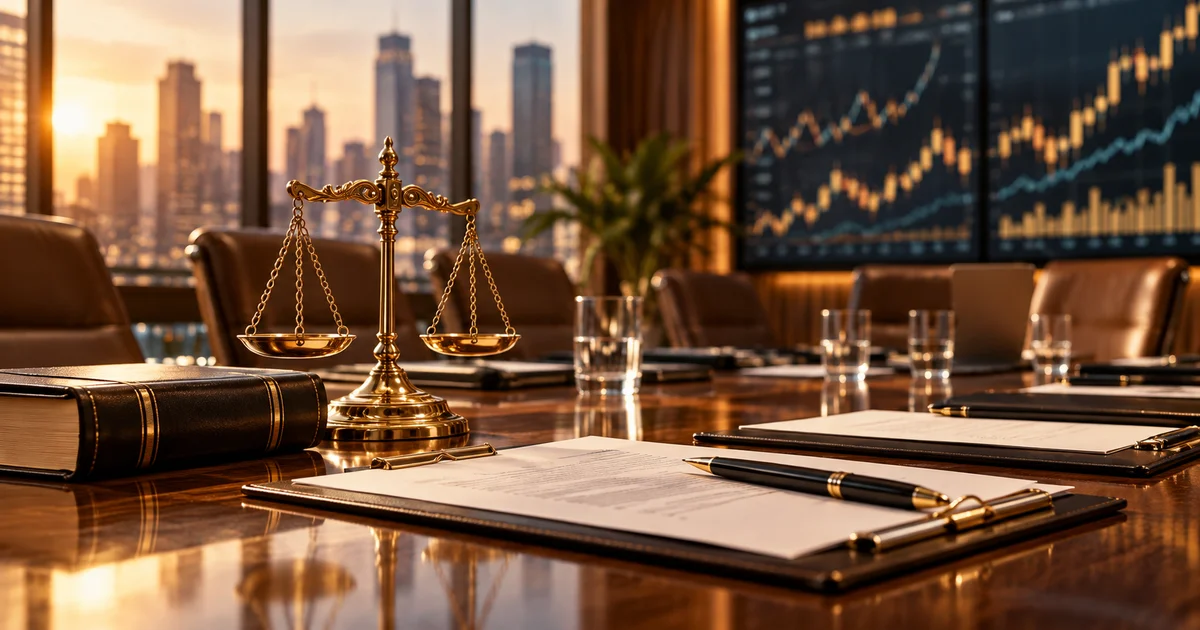 اختصاص التحكيم في منازعات سوق المال مع ميزان العدالة وشاشات التداول