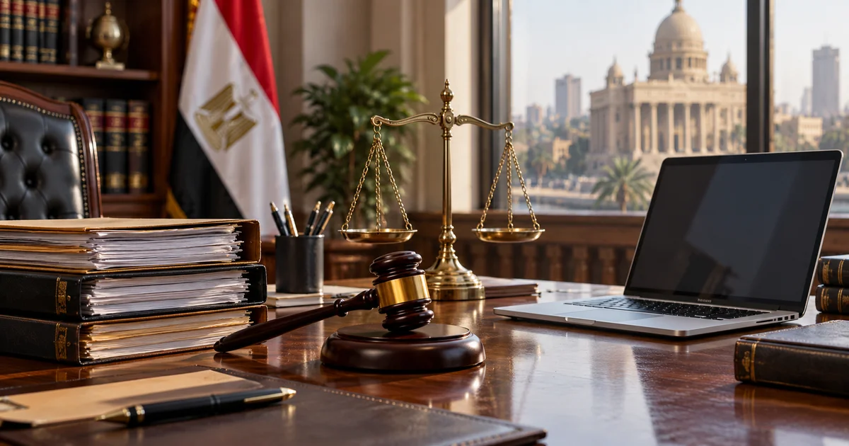 الاستعلام عن القضايا بالرقم القومي عبر الخدمات الإلكترونية لوزارة العدل والنيابة العامة في مصر.
