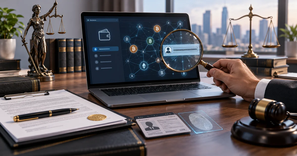 التحقق من إثبات ملكية محفظة العملات الرقمية وربط Wallet Address بصاحبها