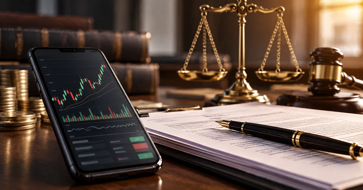حساب تداول ومستندات قانونية لإثبات إدارة محفظة بدون ترخيص