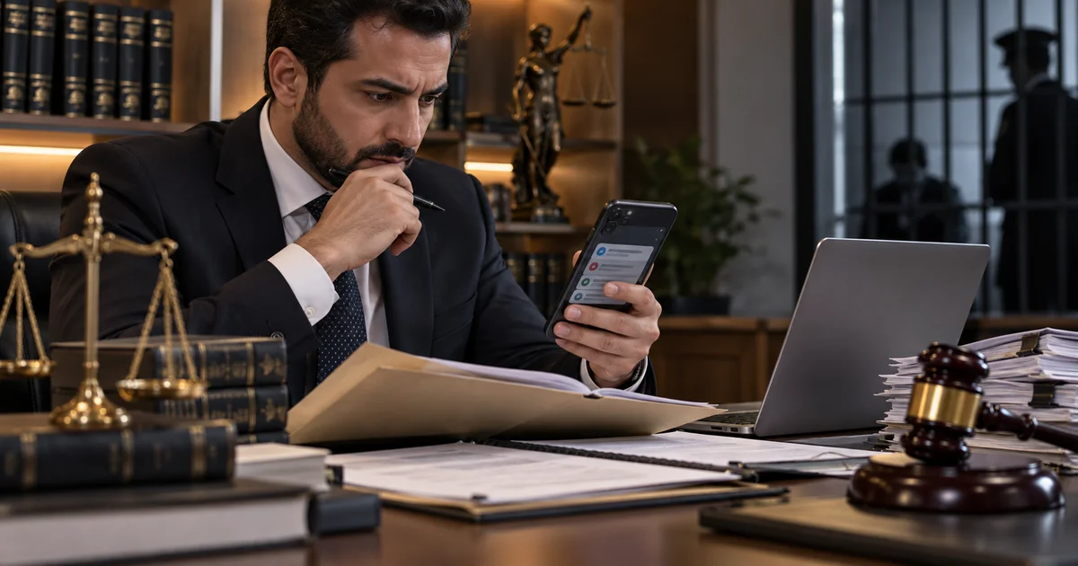 مراجعة التقرير الفني وإثبات وصول الإعلان الإلكتروني في القضايا الجنائية
