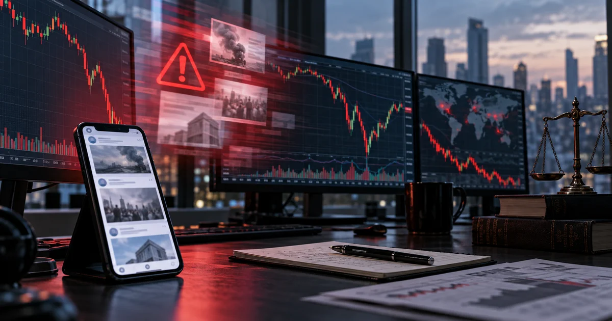 نشر أخبار كاذبة عن سهم وفحص تأثيرها على التداول في سوق المال