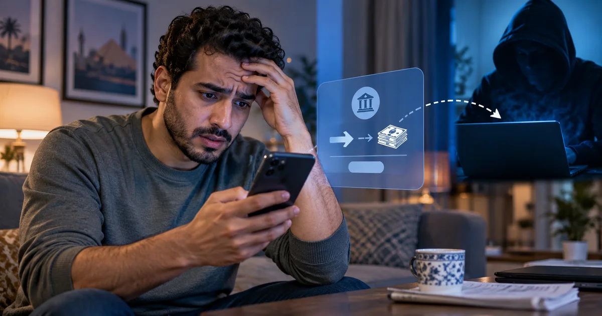 شخص يكتشف تعرضه للنصب عن طريق إنستاباي بعد تنفيذ تحويل مالي مشبوه