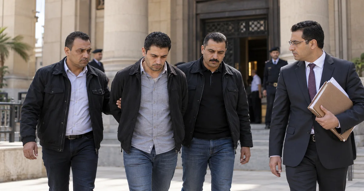تنفيذ أمر ضبط وإحضار لشخص أمام جهة قضائية