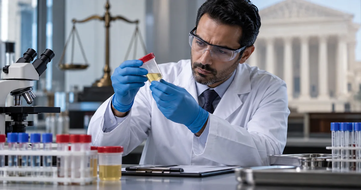 فحص ذات العينة في التظلم من نتيجة تحليل المخدرات أمام الجهات المختصة