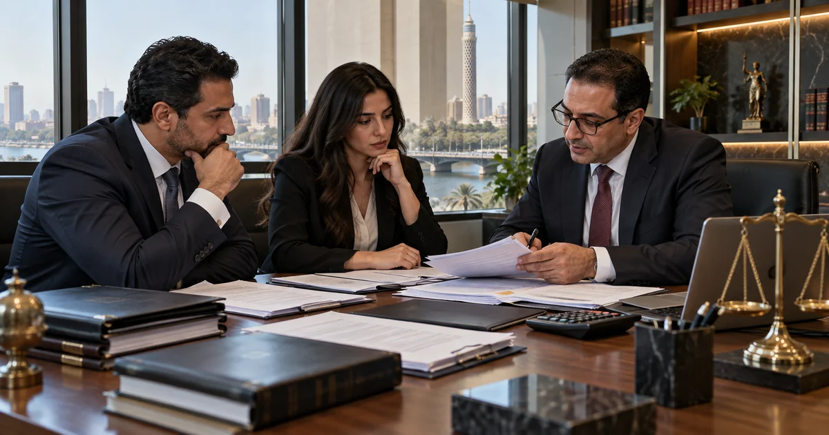 حل الشركة وتصفيتها ومراجعة المستندات القانونية بين الشركاء والمحامي